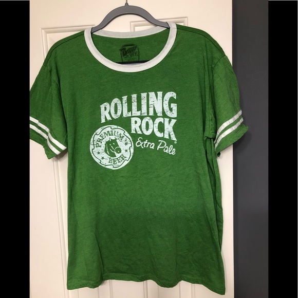 rolling rock t shirt